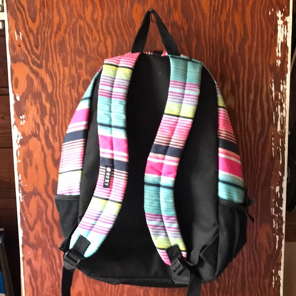 Striped Roxy Backpack - Picture 2 of 4